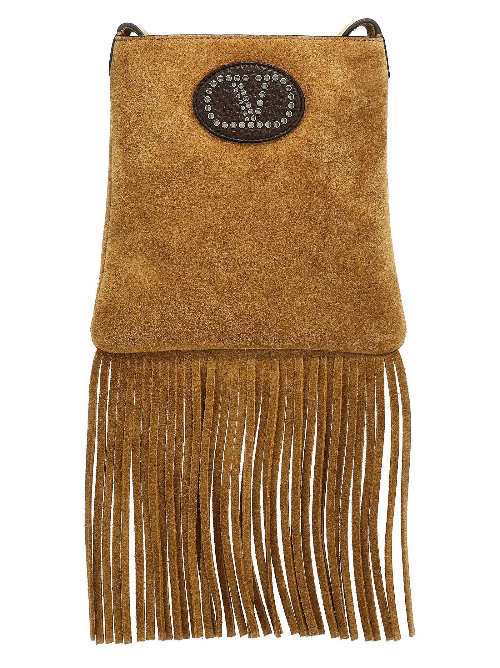 Valentino Garavani 'nellcôte' Small Crossbody Bag in Brown, Women's