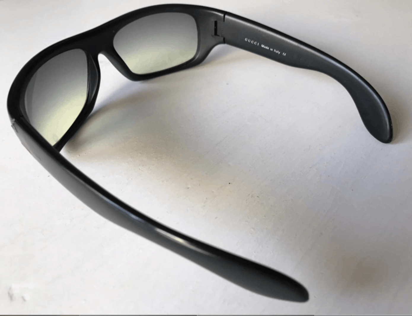 Gucci Gucci Sunglasses Mask Shield Sport Bike Pop Vintage Size ONE SIZE - 4 Thumbnail