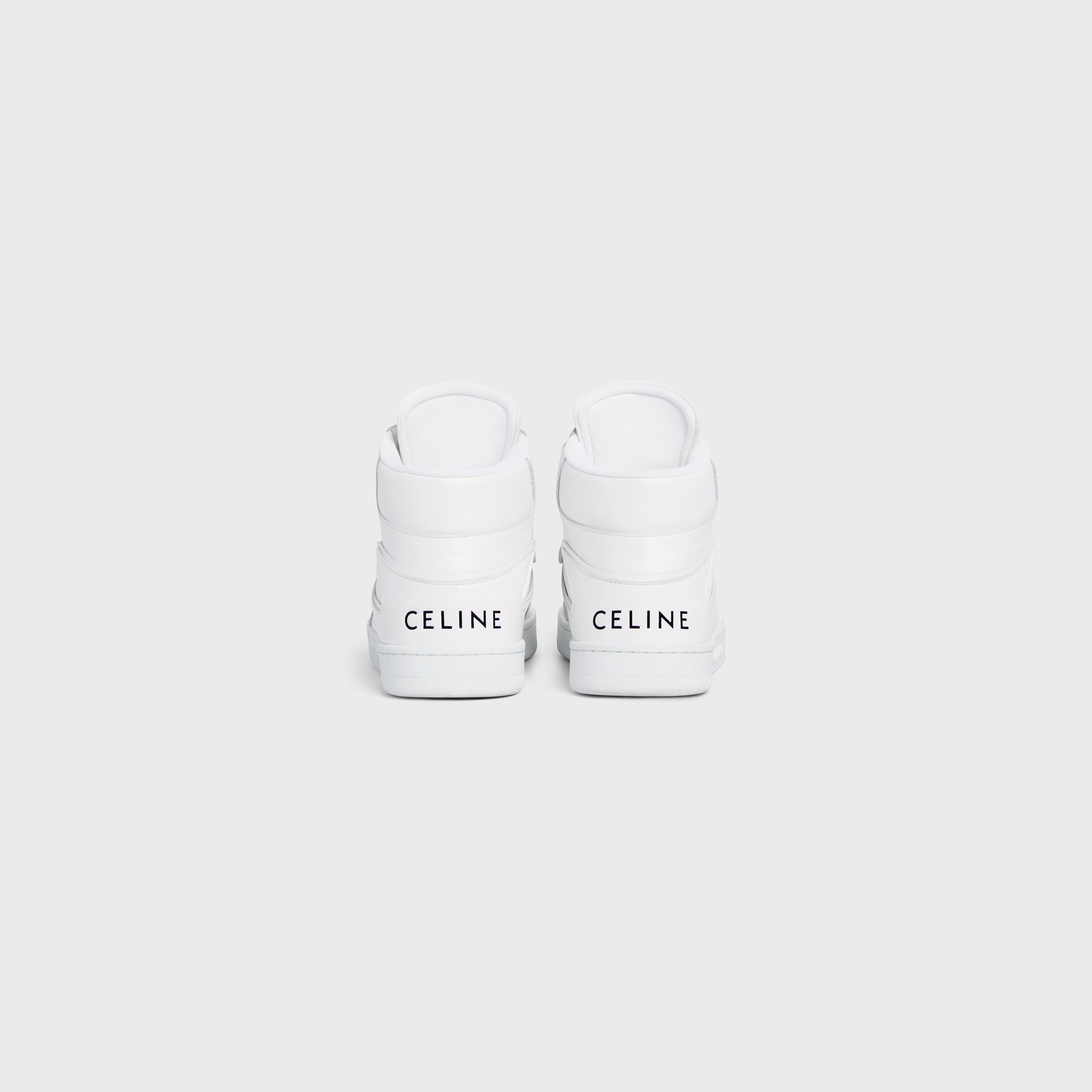 Celine o1bcso1str0625 343183338C Hi-Top Sneakers in Optic White Size US 8 / IT 38 - 3 Thumbnail