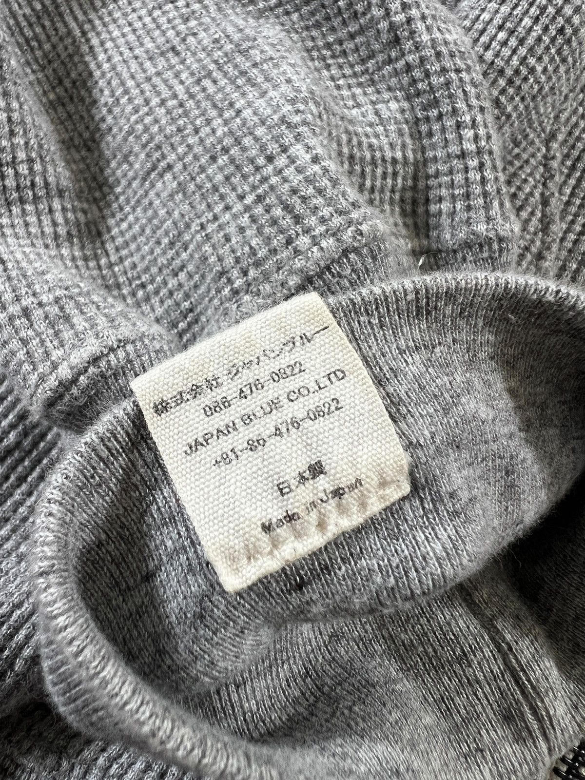 Momotaro Jeans Vintage Momotaro Zipper Thermal Hoodie Size US M / EU 48-50 / 2 - 10 Thumbnail
