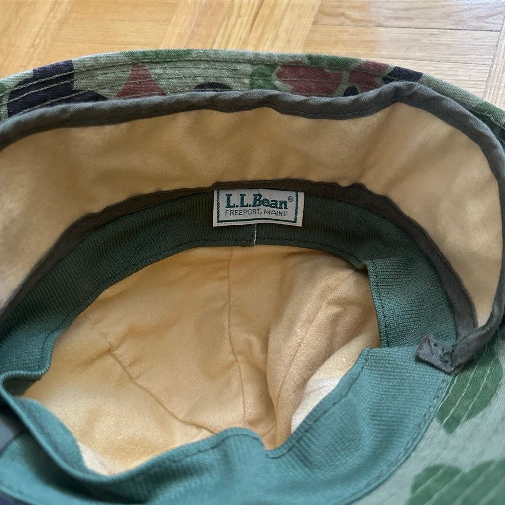 L.L. Bean Vintage 1970s 80s L.L. Bean Duck Camo Bucket Hat Size Small Size ONE SIZE - 4 Thumbnail
