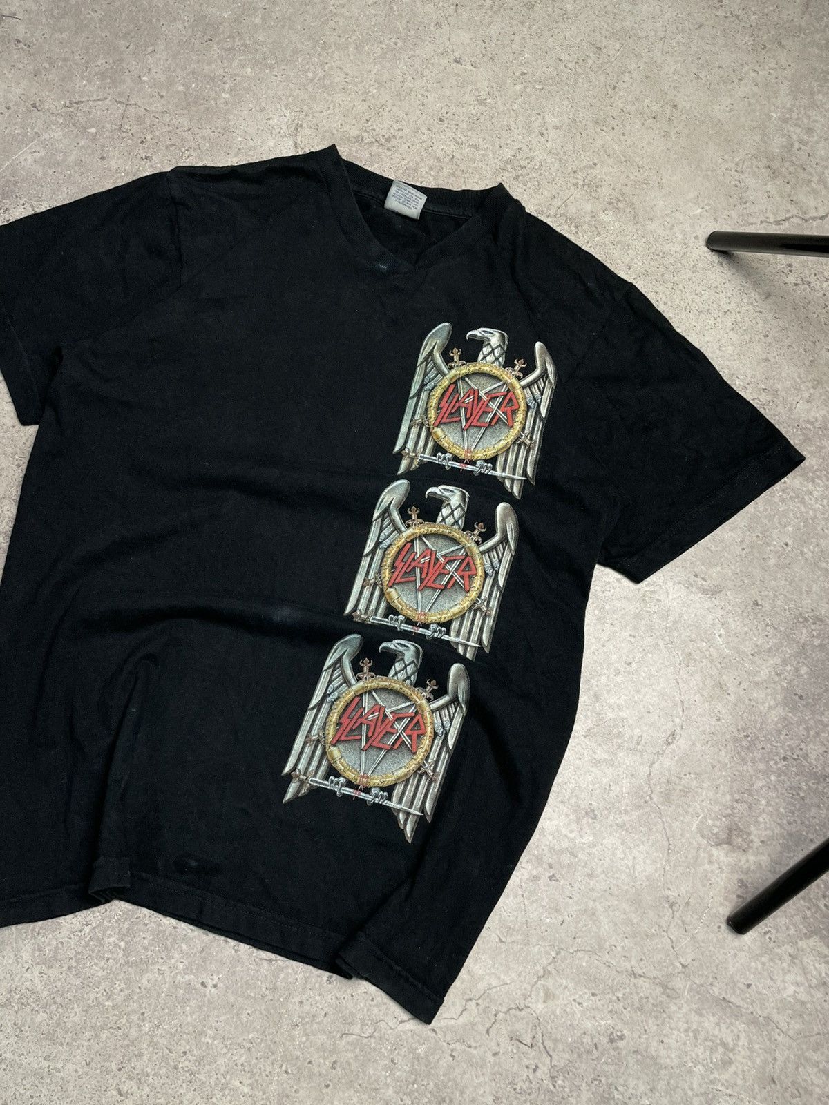 Supreme Supreme slayer eagle 🦅 T shirt Size US M / EU 48-50 / 2 - 2 Thumbnail