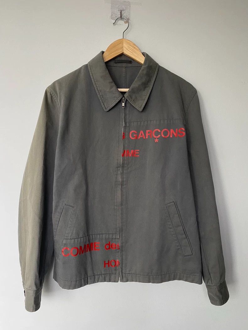 Comme des Garcons Comme Des Garçons Split Jacket Gray Size US M / EU 48-50 / 2 - 1 Thumbnail