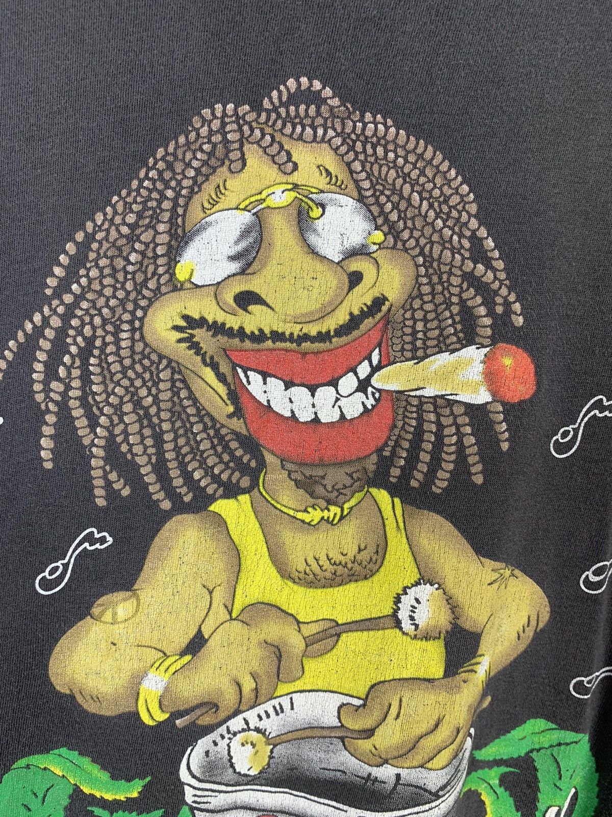 Vintage Vintage Legalize Canabis Rasta T-shirt Size US M / EU 48-50 / 2 - 8 Thumbnail