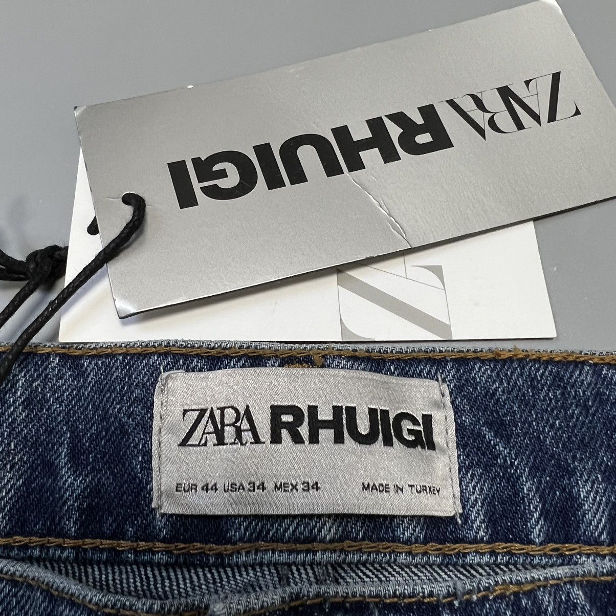Rhude × Zara RHUDE x Zara NEW Denim Shorts logo size 34 Size US 34 / EU 50 - 24 Thumbnail