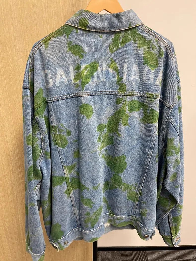 Balenciaga Balenciaga jean jacket Size XXS / US 00 / IT 34 - 2 Thumbnail