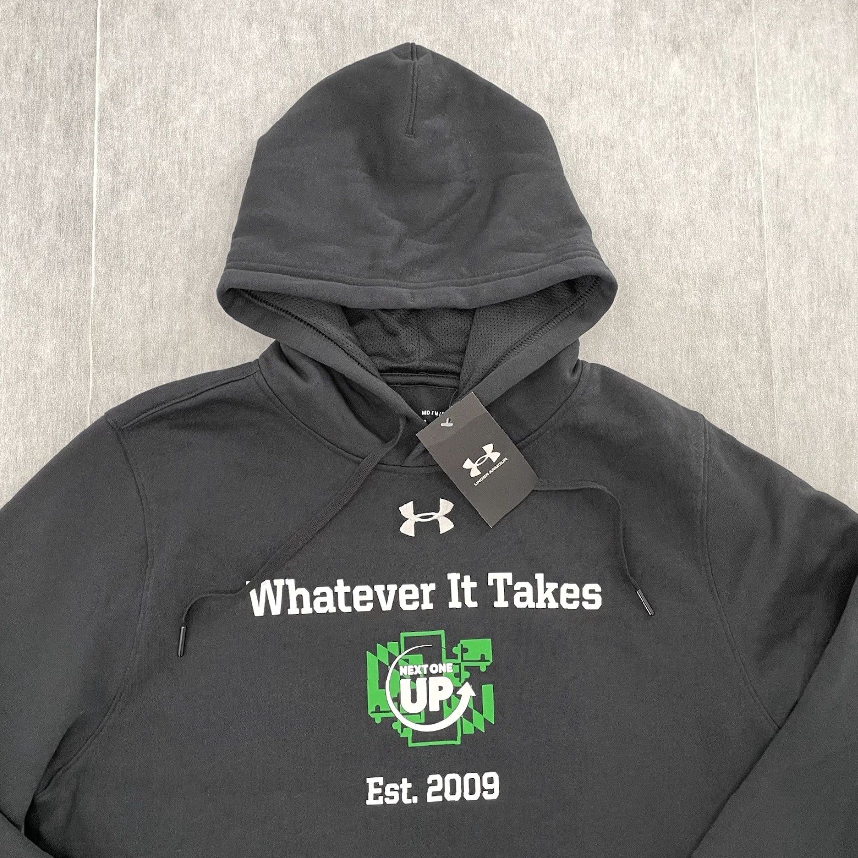 Under Armour Under Armour Black Medium Adult Men Hoodie Sweatshirt Fleece Hoody Hooded Pullover Sweater Size US M / EU 48-50 / 2 - 3 Thumbnail