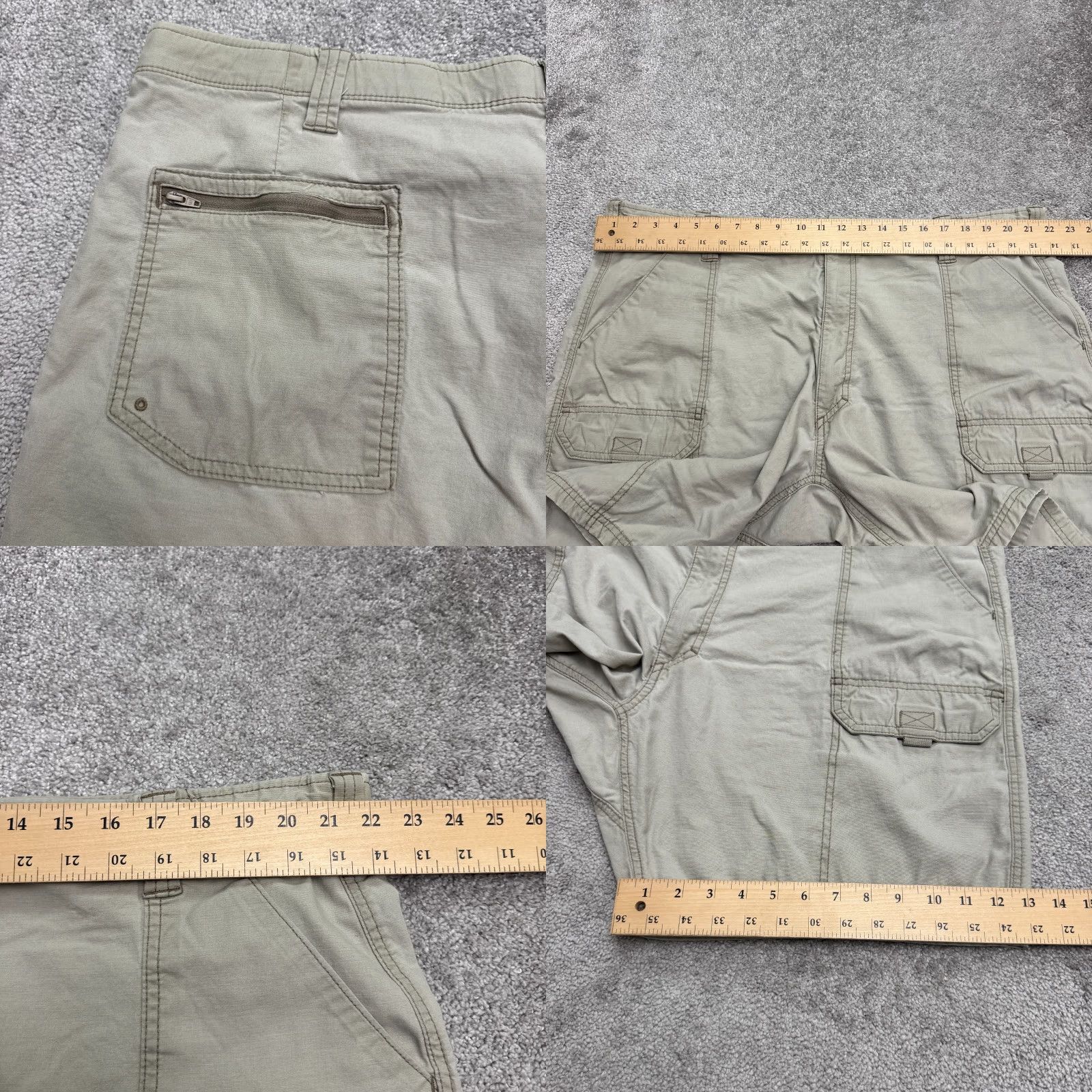 Wrangler Wrangler Cargo Shorts Mens Size 42 Tan Brown Cotton Hiking Outdoor Size US 42 / EU 58 - 8 Thumbnail