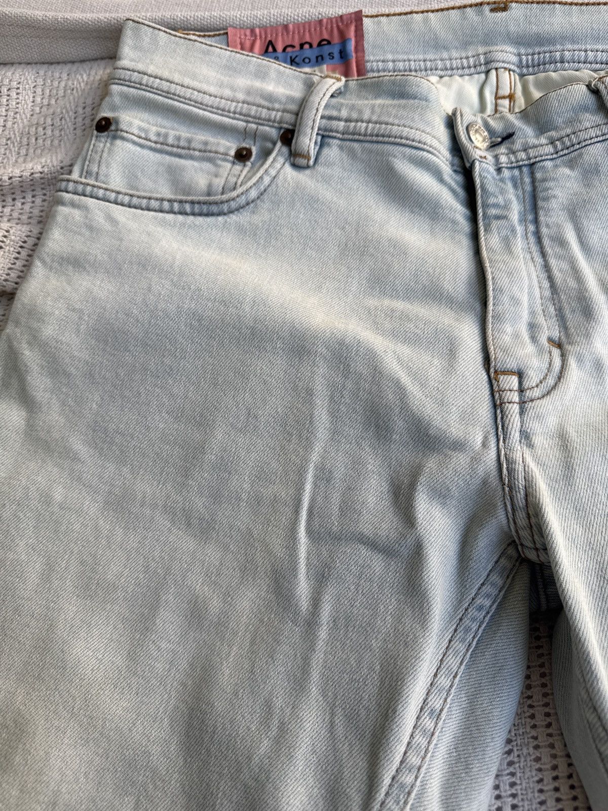Acne Studios Acne Blå Kunst (32/32) Baby Blue Size US 32 / EU 48 - 4 Thumbnail