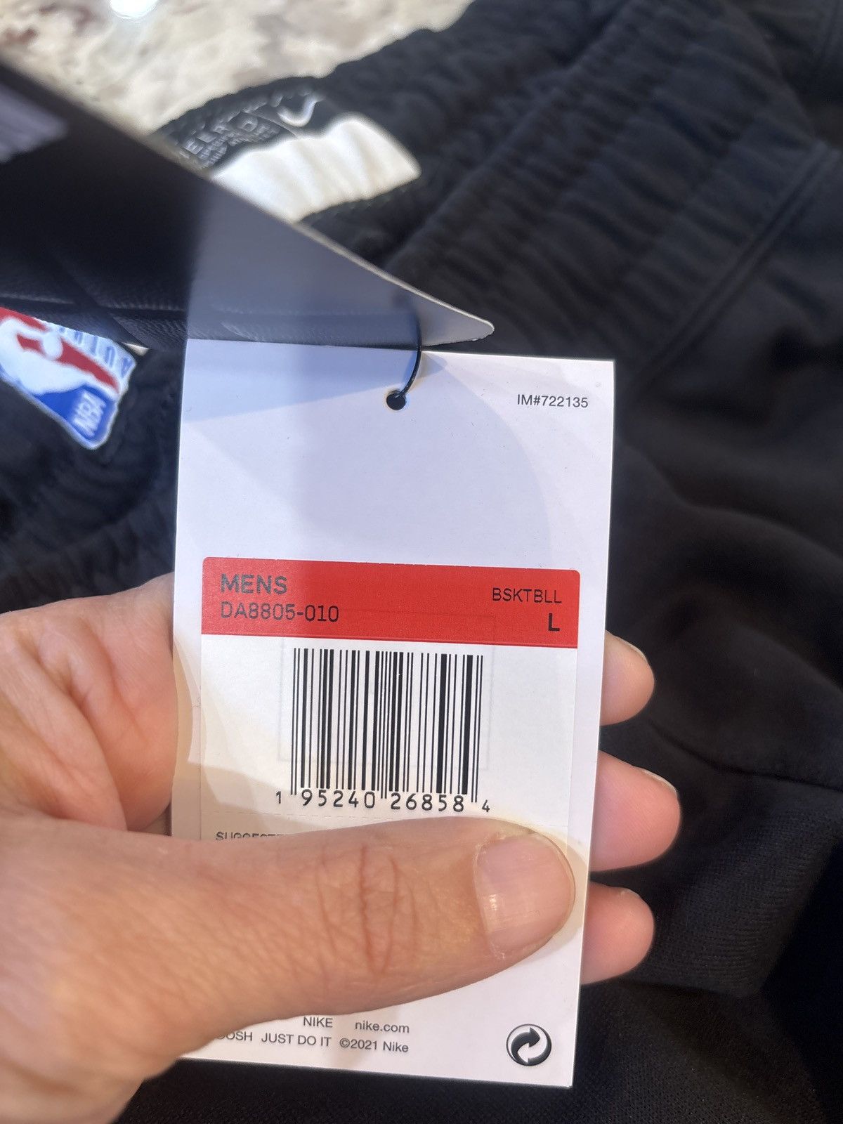 Nike Nike for NBA New York Knicks presents men’s large joggers Size US 34 / EU 50 - 4 Thumbnail