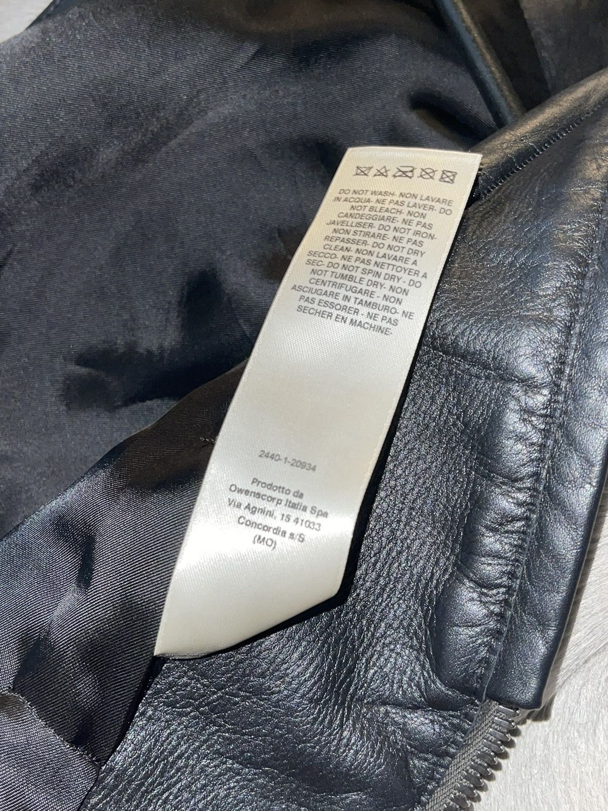 Rick Owens Rick Owens FW22 Cropped Klaus Tec Jacket Size US XXS / EU 40 - 10 Thumbnail