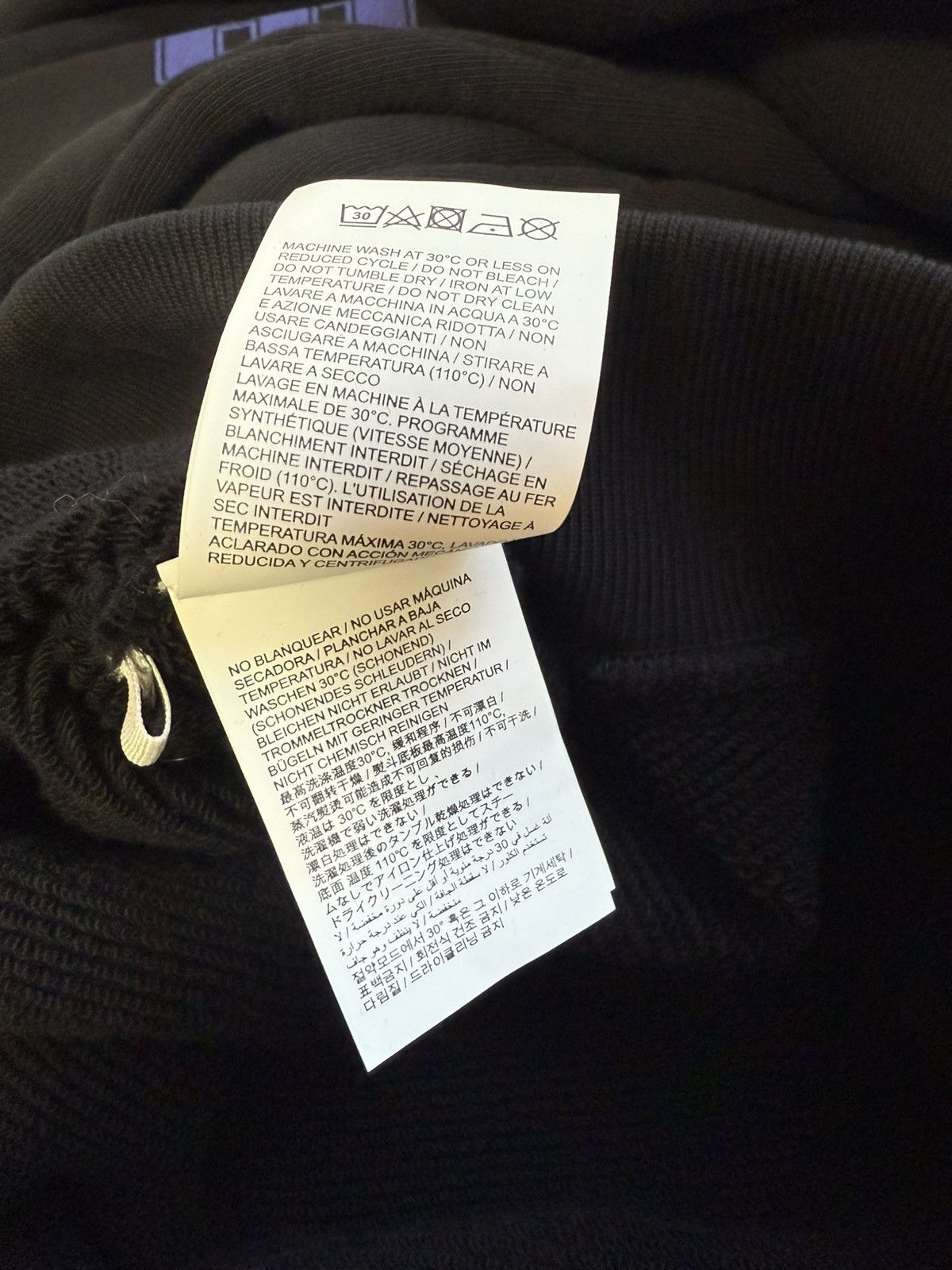 Off-White 🏈 Football-print cotton hoodie