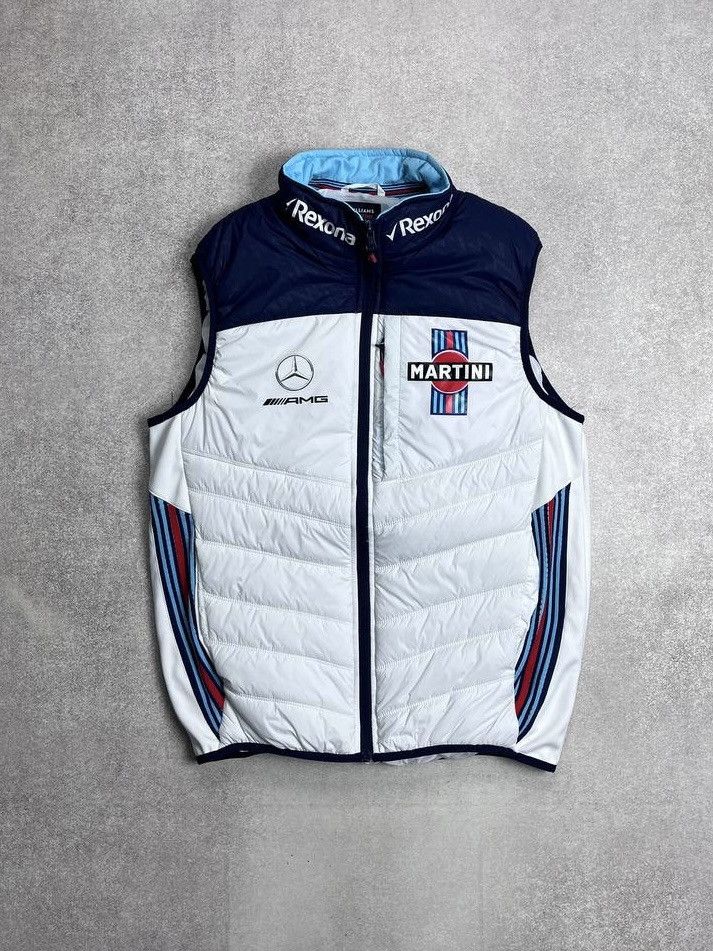 Other Vintage Williams Martini Mercedes Racing Benz Puffer Vest M Size US M / EU 48-50 / 2 - 1 Thumbnail