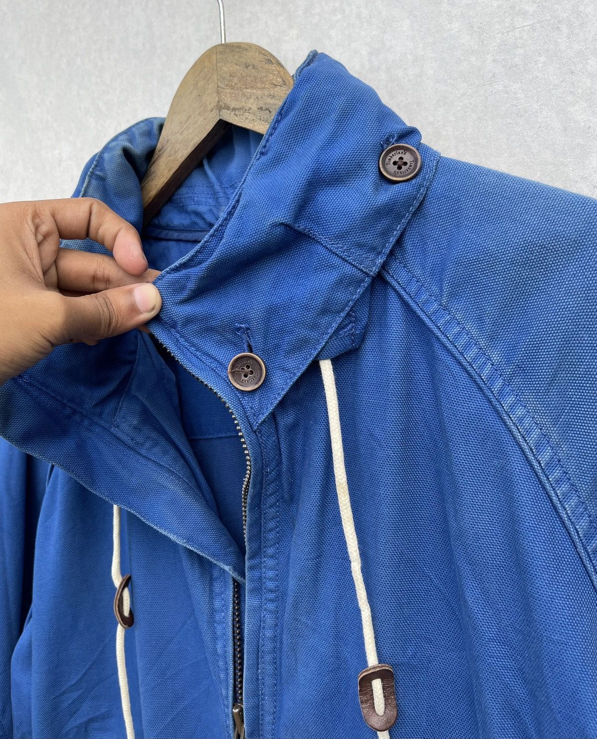 Timberland × Vintage Timberland Men's Blue Epic Wharf Jacket Size US L / EU 52-54 / 3 - 11 Thumbnail