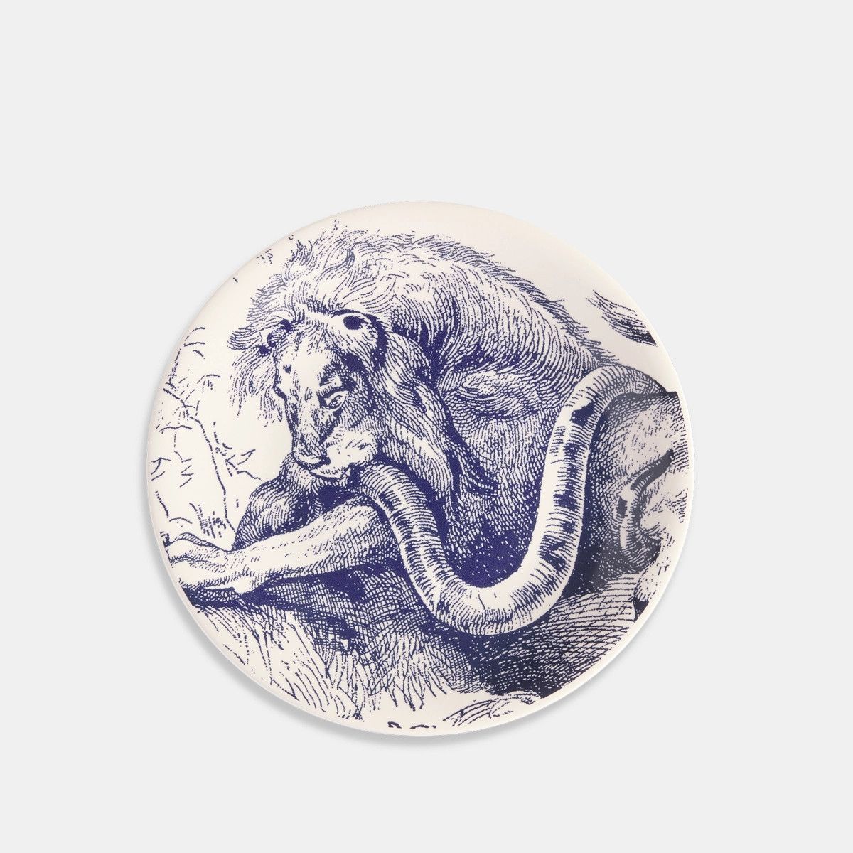Dior o1bcso1str0226 Size:OS/Set Of Six Dessert Plates in Blue Size ONE SIZE - 2 Thumbnail