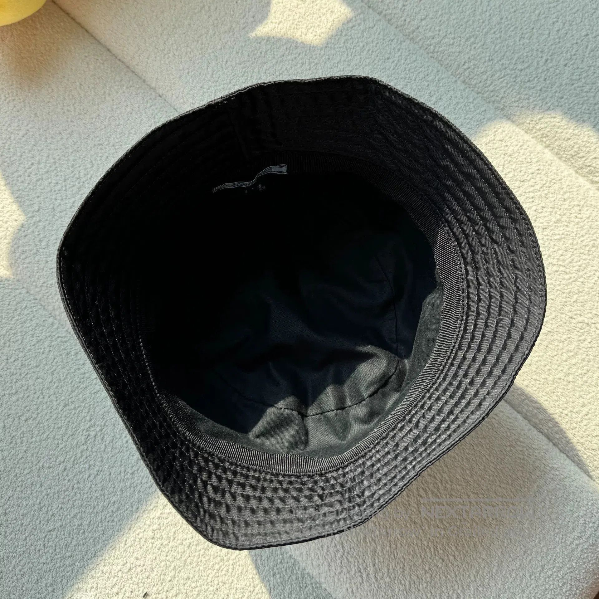 Prada prada black nylon bucket hat size medium. Size ONE SIZE - 4 Thumbnail