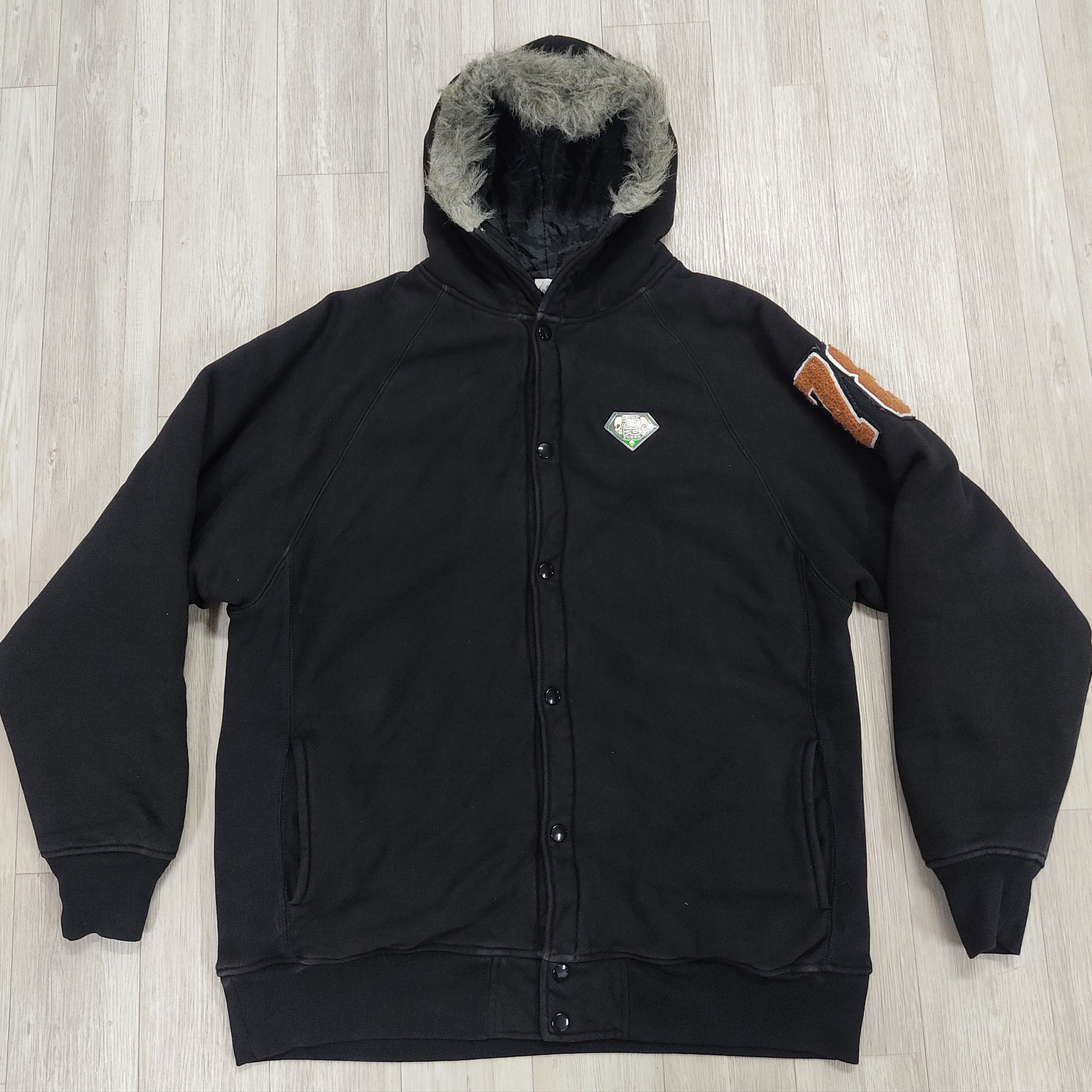 Japanese Brand SEVEN THREE. R Surf Punk Hoodie Sweatshirt