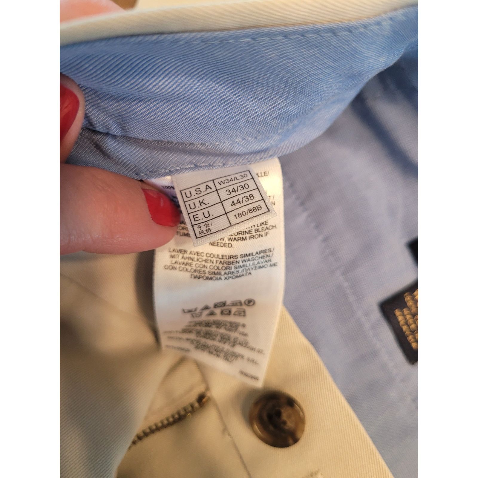 Brooks Brothers Brooks Brothers Elliot Lightweight Advantage Chino Pants 34 Size US 34 / EU 50 - 7 Thumbnail