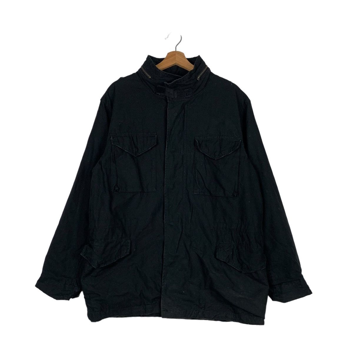 Japanese Brand REAL CRUSH Clothing R86 Four Pocket Chore Jacket #0285-C13 Size US M / EU 48-50 / 2 - 1 Thumbnail