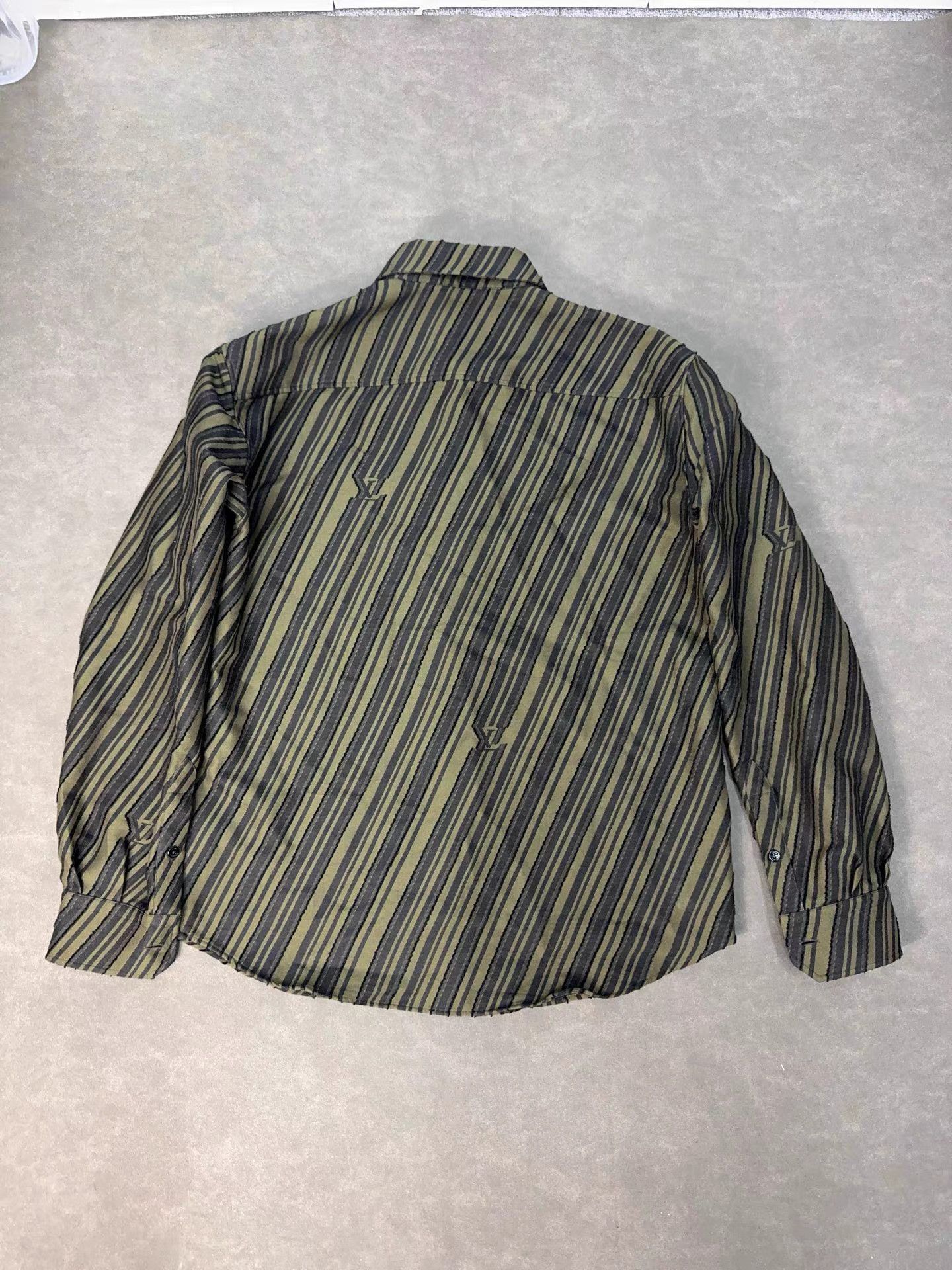 Louis Vuitton LV Black & Yellow Jacquard Shirt Jacket K2 Size US L / EU 52-54 / 3 - 2 Thumbnail