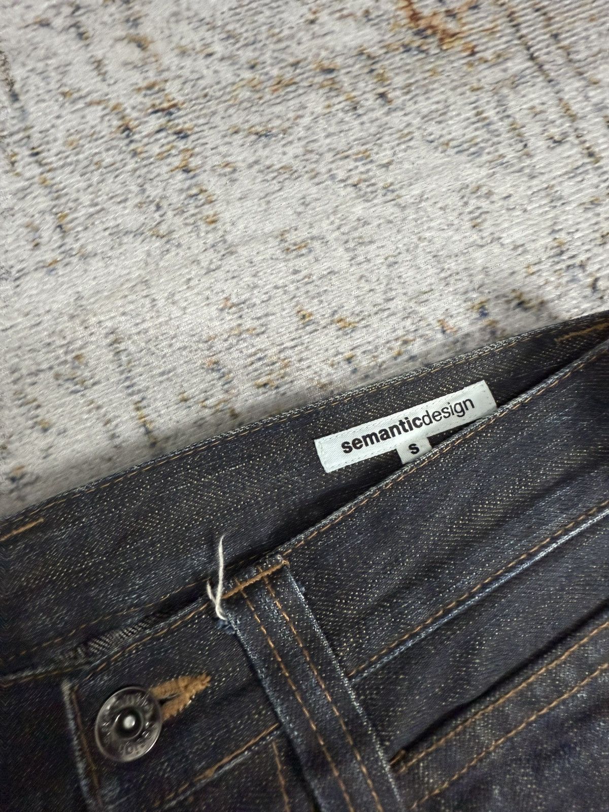 semanticdesign Smanticdesign y2k style denim pants Size US 29 - 9 Thumbnail
