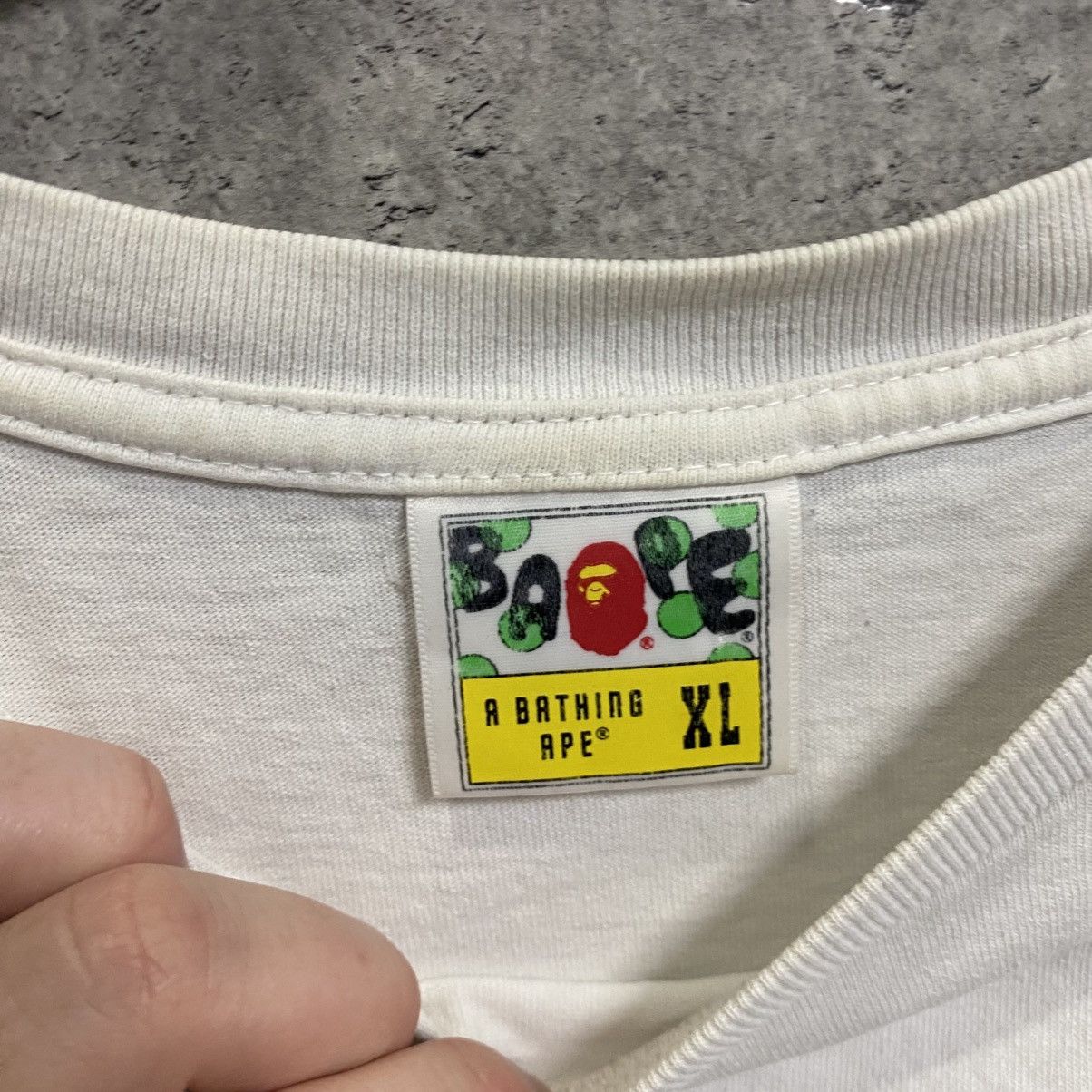 Bape A Bathing Ape Bape T-shirt Big Head Size US XL / EU 56 / 4 - 9 Thumbnail
