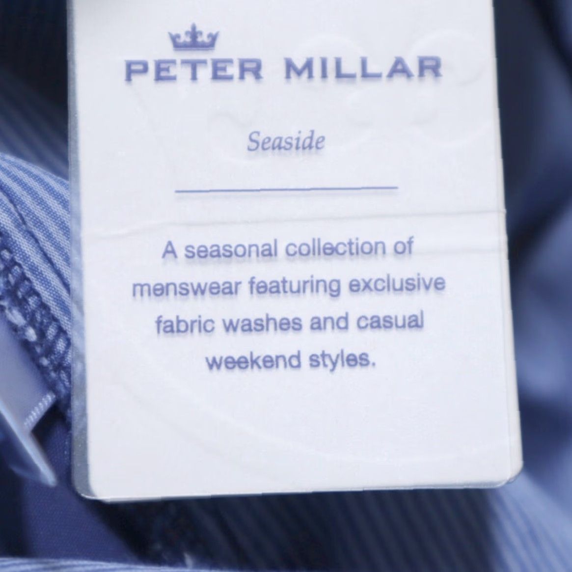 Peter Millar Peter Millar Stretch Seaside Cotton Blend Microfiber Chino Shorts Blue Men's 40 Size US 40 / EU 56 - 7 Thumbnail