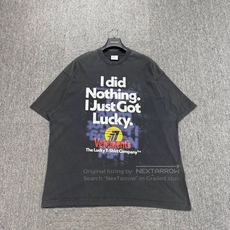 Vetements Vetements Washed Distressed Printed Short Sleeve Size US S / EU 44-46 / 1 - 1 Thumbnail
