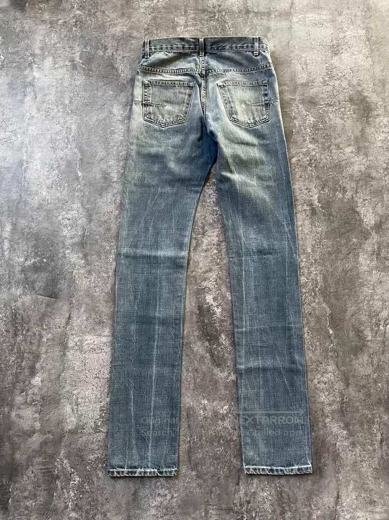 Dior Dior Light blue fault line water-washed rippled distressed Size US 28 / EU 44 - 2 Thumbnail