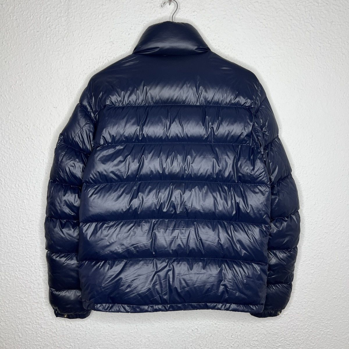 Prada Milano Puffer Down Jacket Re-Nylon Archive Rare Navy