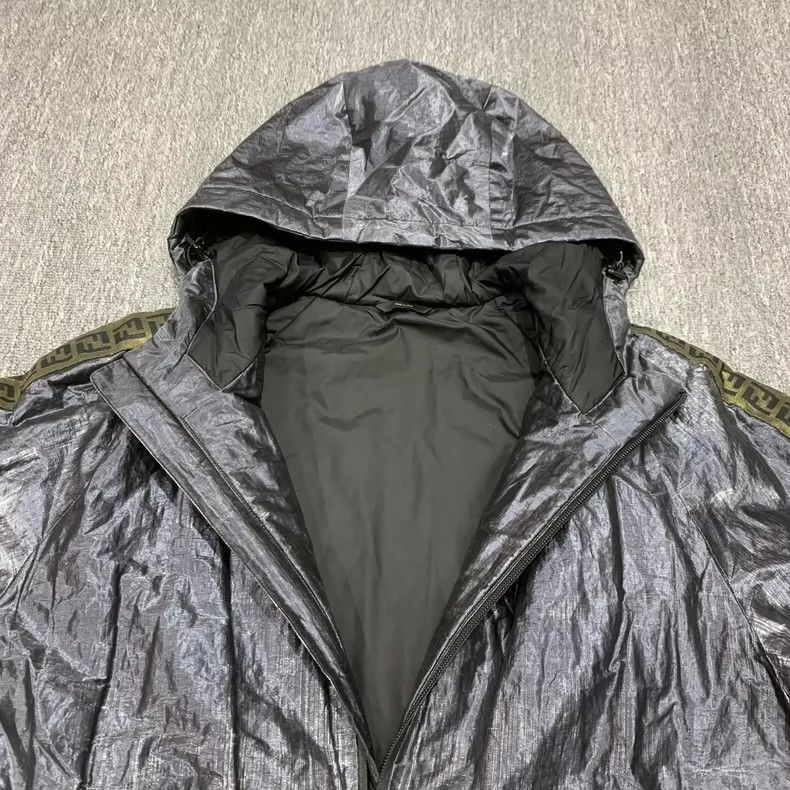 Fendi Fendi Metallic Nylon Hooded Jacket Size US L / EU 52-54 / 3 - 4 Thumbnail