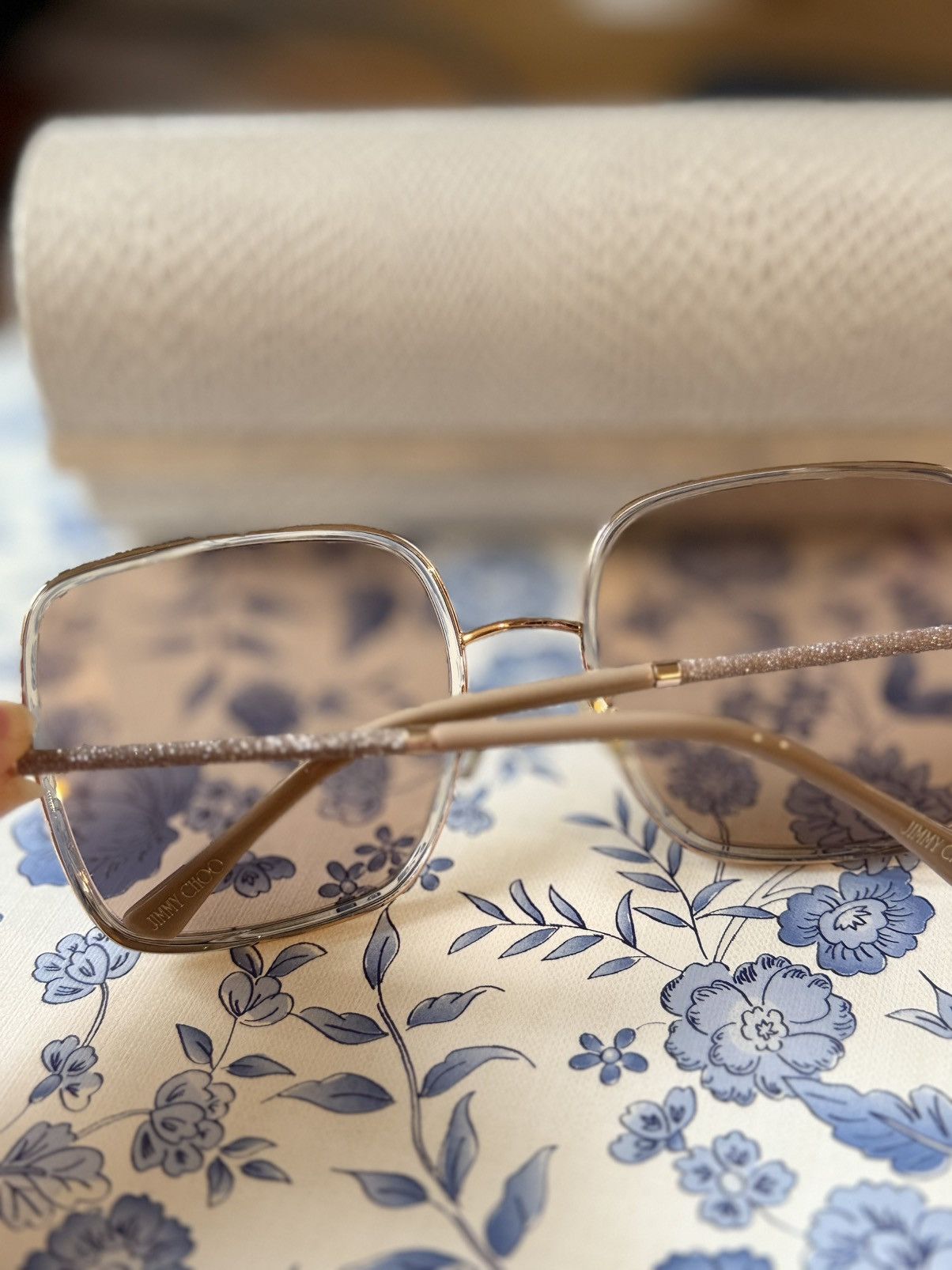 Jimmy Choo Jimmy Choo Sunglasses with sparkles Size ONE SIZE - 4 Thumbnail