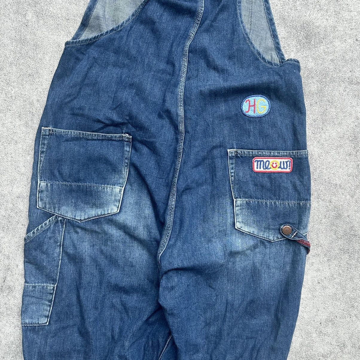 Hysteric Glamour 00s Hysteric Glamour Denim Overall Jumpsuit Size US 34 / EU 50 - 9 Thumbnail