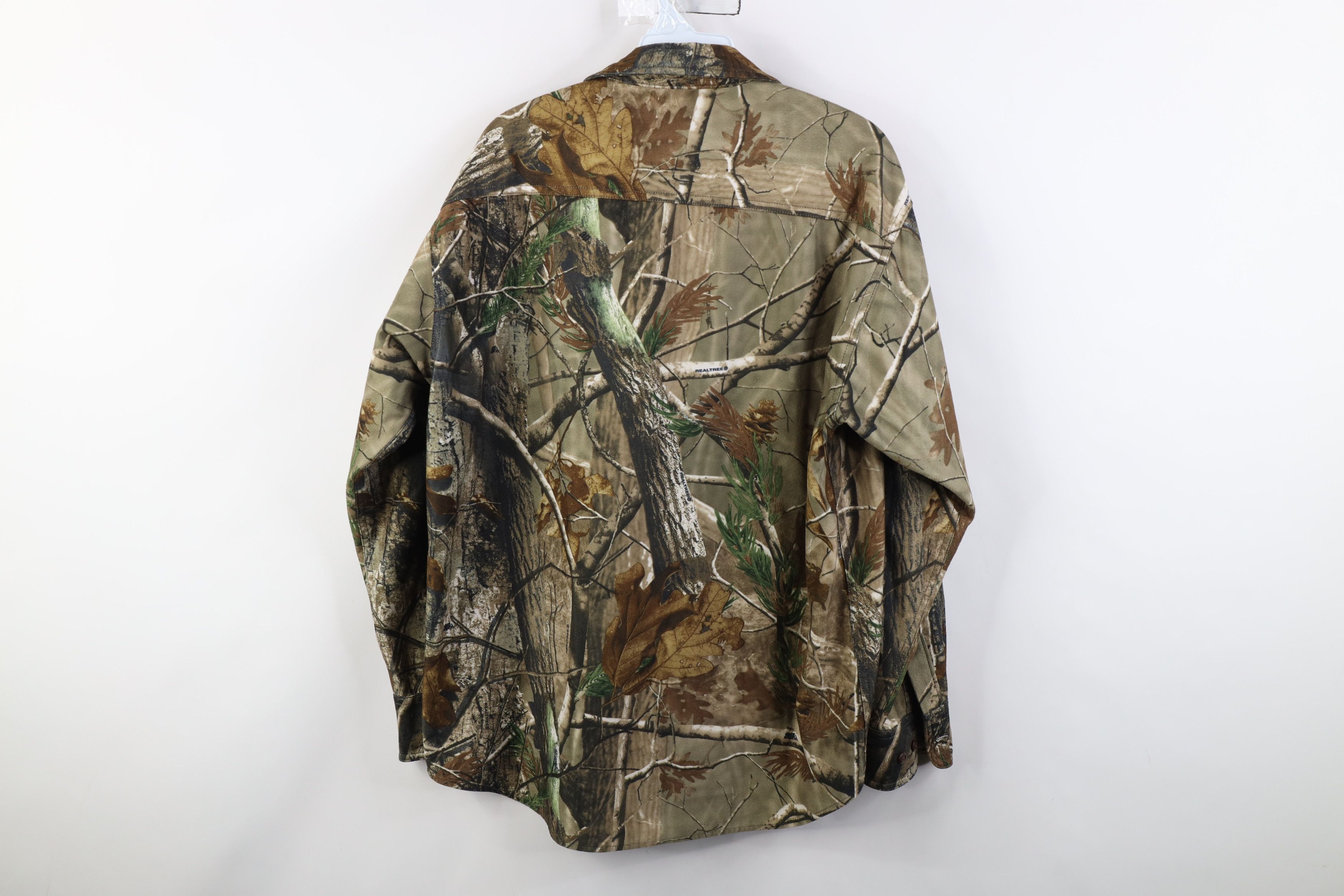 Cabelas Vintage 90s Cabelas Soft Cloth Camouflage Button Shirt Size US M / EU 48-50 / 2 - 13 Thumbnail