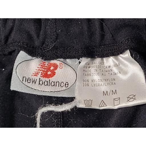 New Balance New Balance Leggings Women Sz M Black Drawstring Logo Casual Size 34" / US 12 / IT 48 - 4 Thumbnail