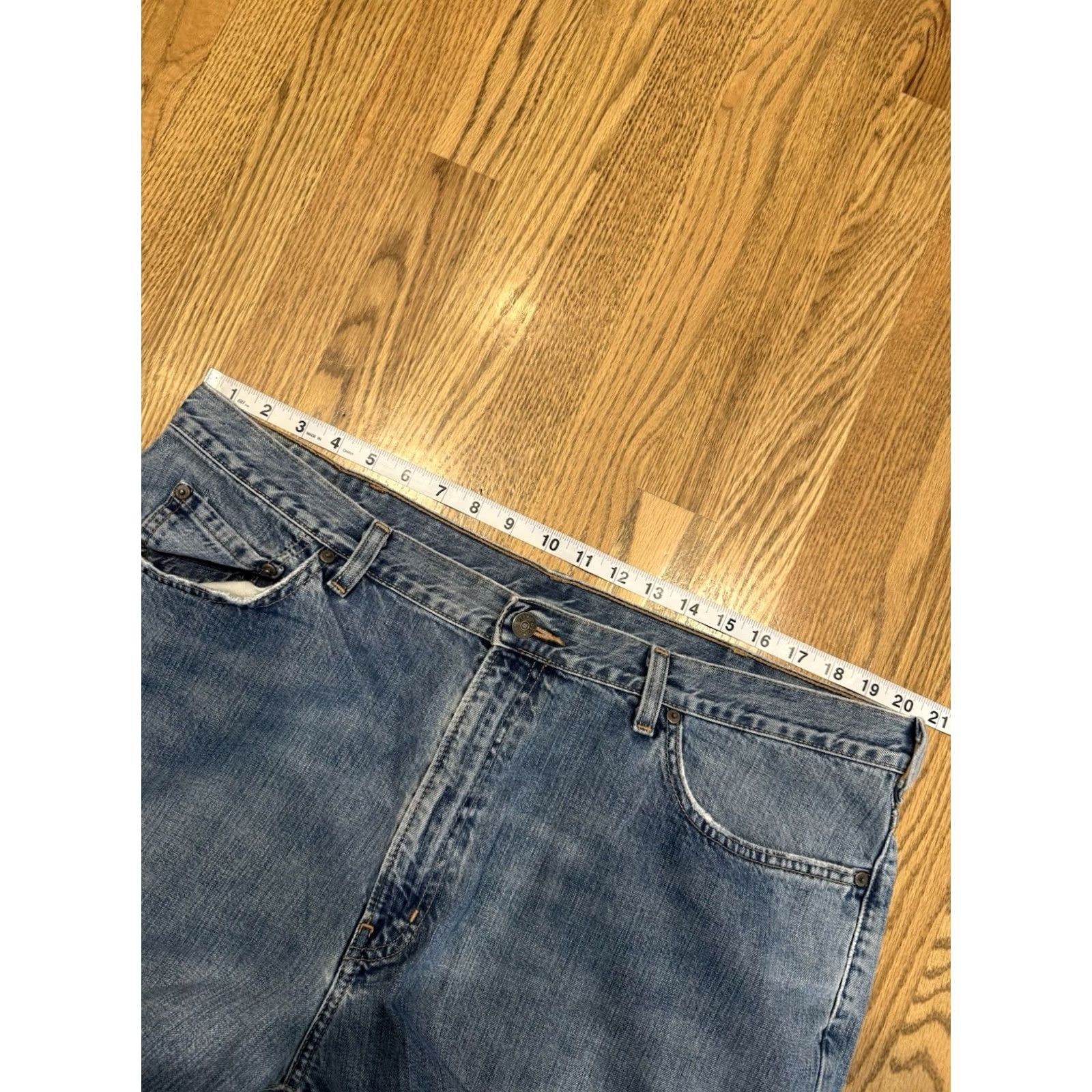 Polo Ralph Lauren VINTAGE Polo Ralph Lauren Jeans Co Mens 40x32 Denim Pants Blue Straight 90s USA Size US L / EU 52-54 / 3 - 6 Thumbnail