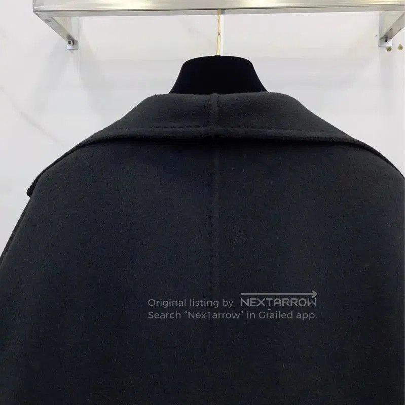 Other MaxMara Black Cashmere Mid-Length Coat . Size S / US 4 / IT 40 - 8 Thumbnail