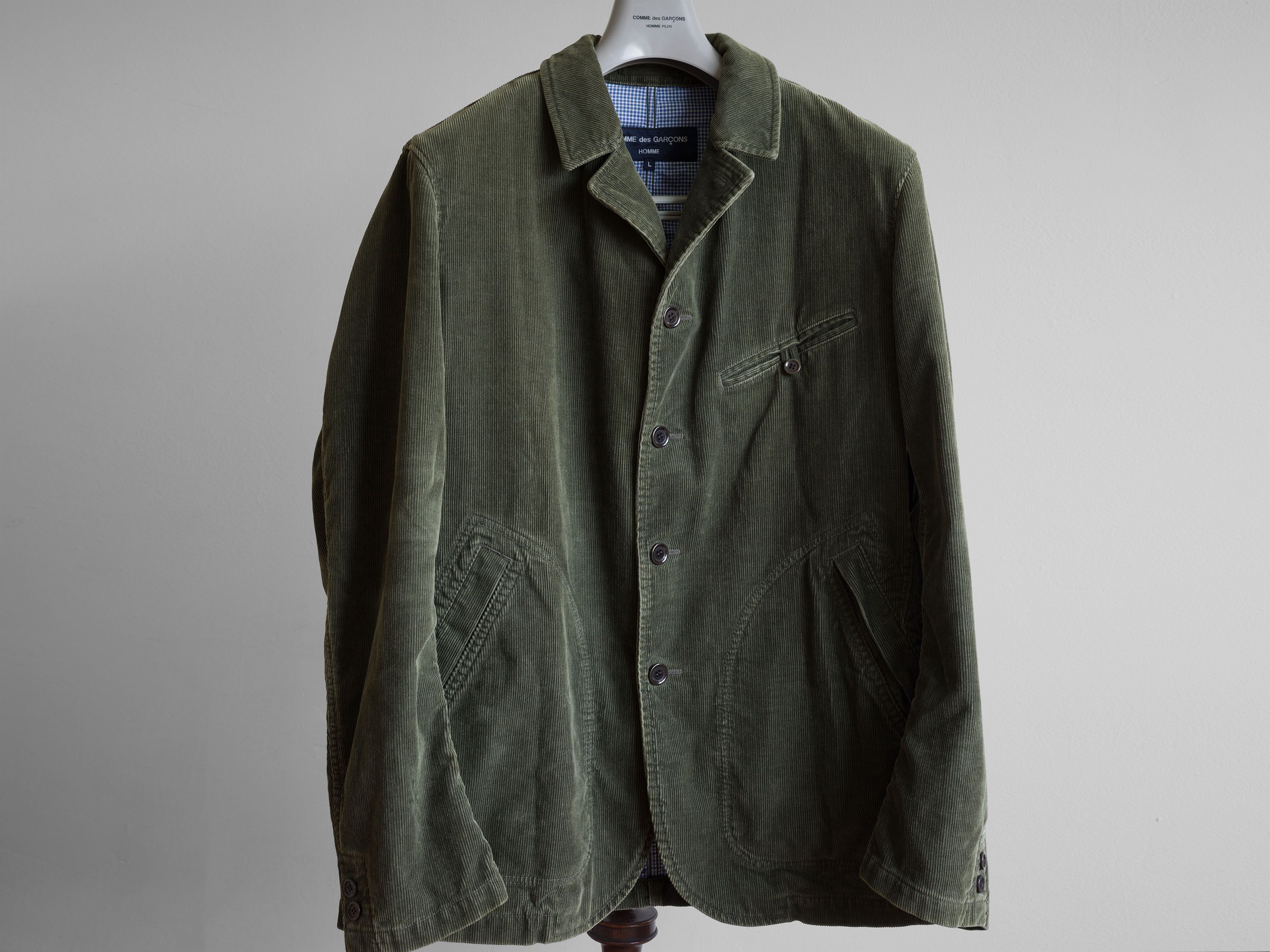 Comme des Garcons Homme AW2012 COMME des GARÇONS HOMME CORDUROY JACKET Size US L / EU 52-54 / 3 - 2 Thumbnail