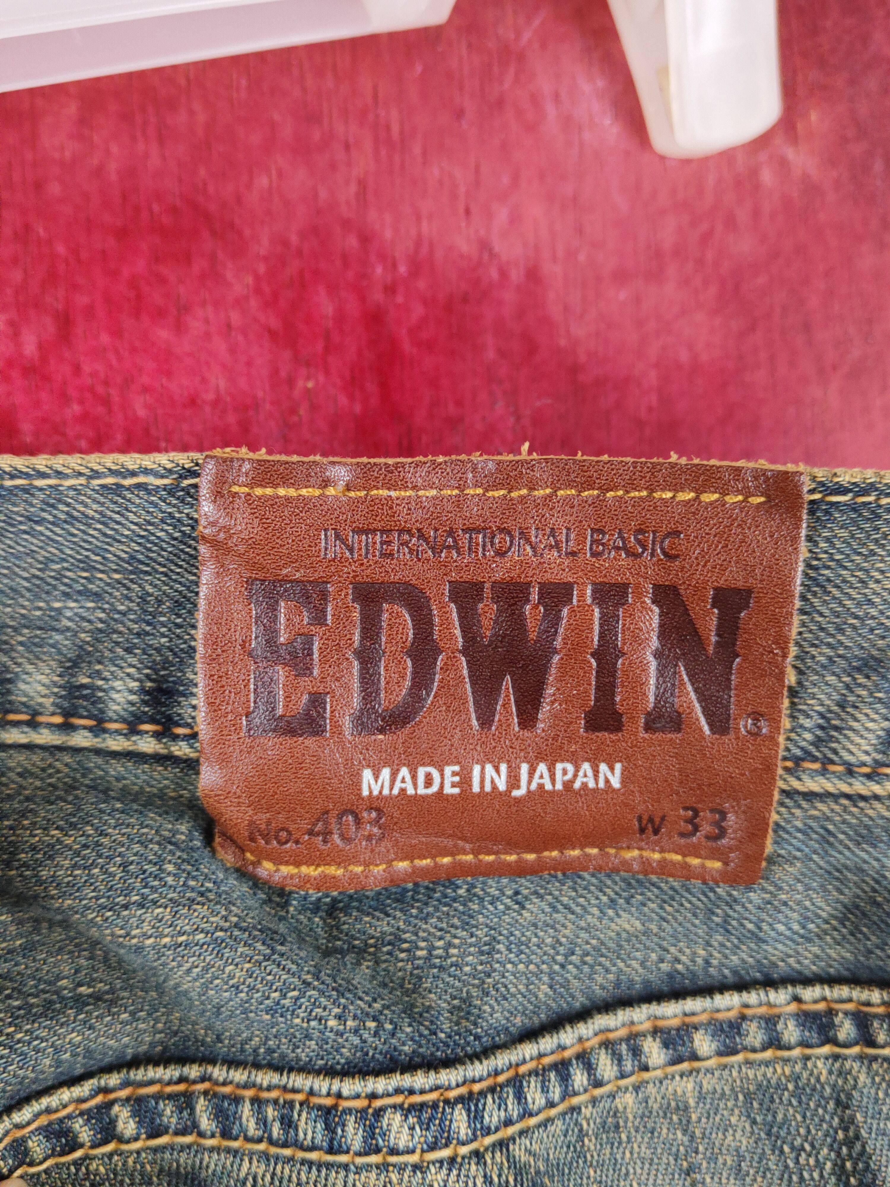 Edwin Edwin Dark Blue Faded Multipocket Denim #S1618 Size US 34 / EU 50 - 11 Thumbnail