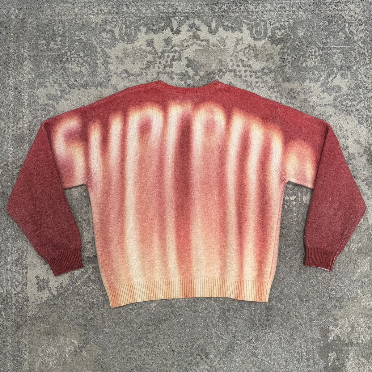 Supreme Supreme Blurred Logo Sweater | Grailed