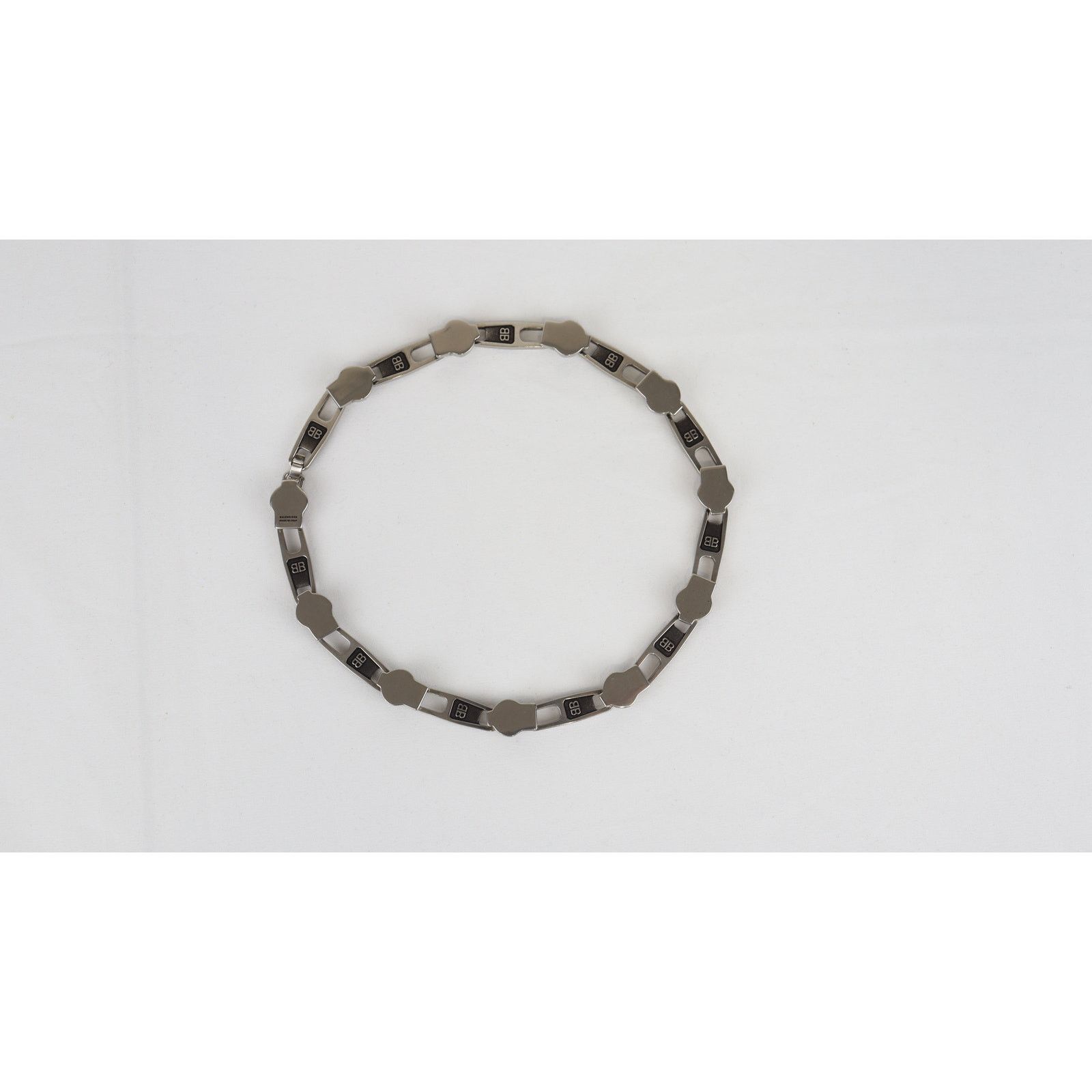 Balenciaga o1rshd1 Size: OS / Dup / Silver Plated Necklace in Silver Size ONE SIZE - 5 Thumbnail