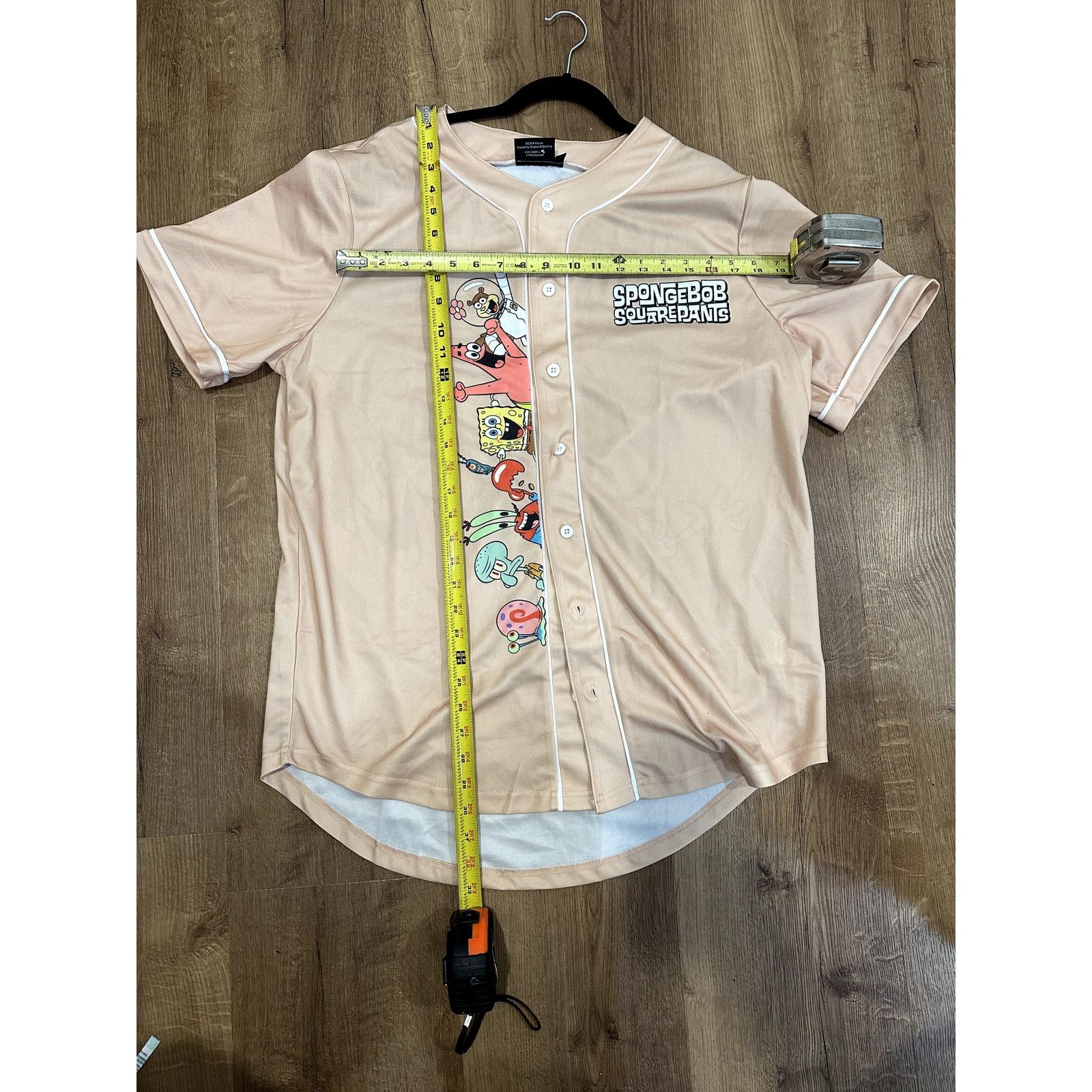 Nickelodeon Official Nickelodeon SpongeBob SquarePants Baseball Jersey L Size US L / EU 52-54 / 3 - 6 Thumbnail