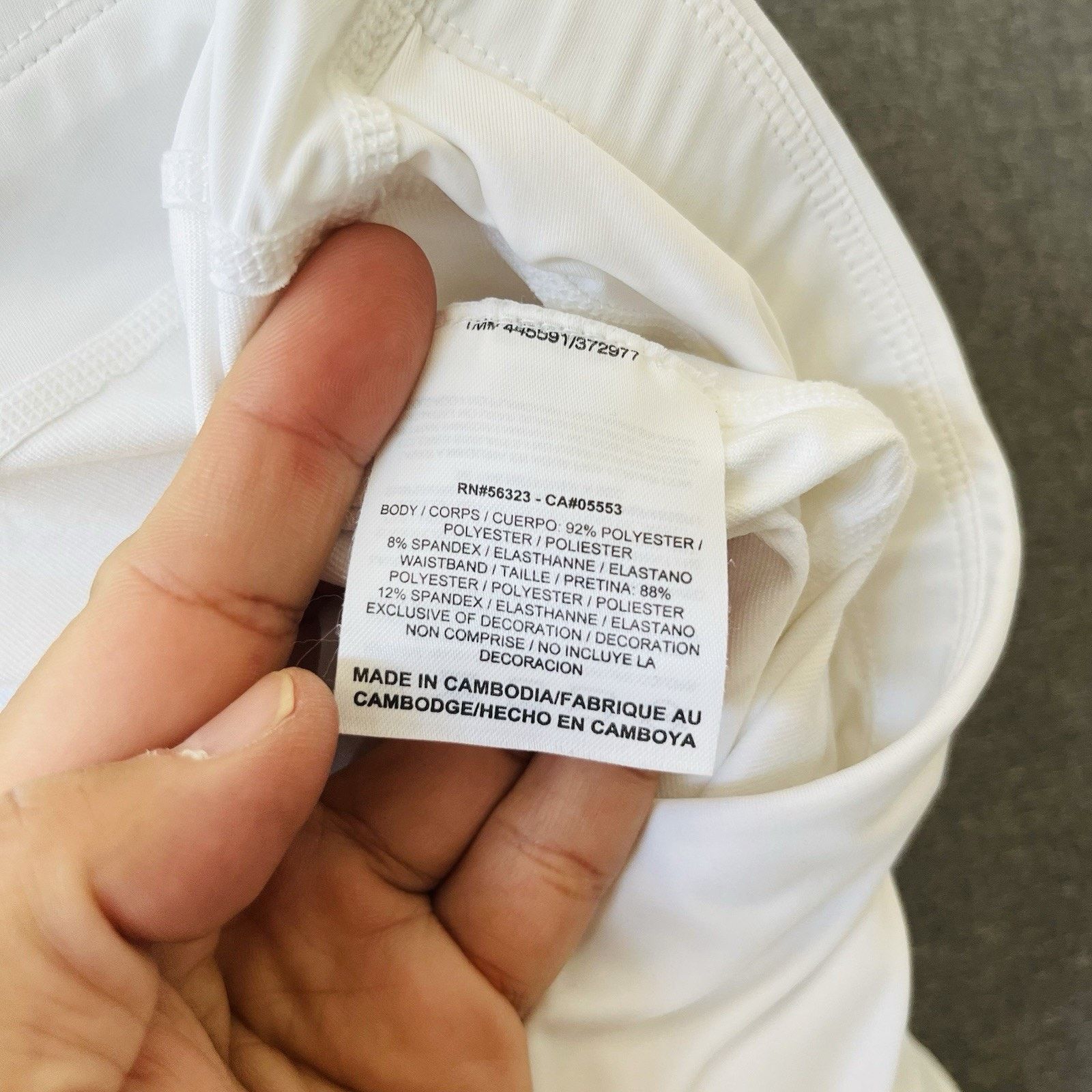 Nike NIKE Dri-Fit Tennis Skort white sz Large Size 32" / US 10 / IT 46 - 6 Thumbnail