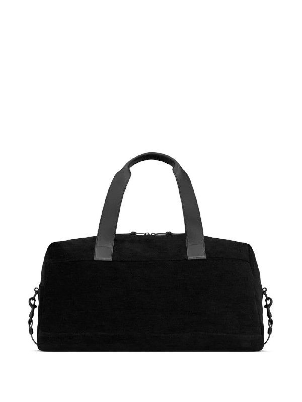 Saint Laurent Paris o1bcso1str1225 Size: OS/ Duffle In Jacquard in Black Size ONE SIZE - 3 Thumbnail