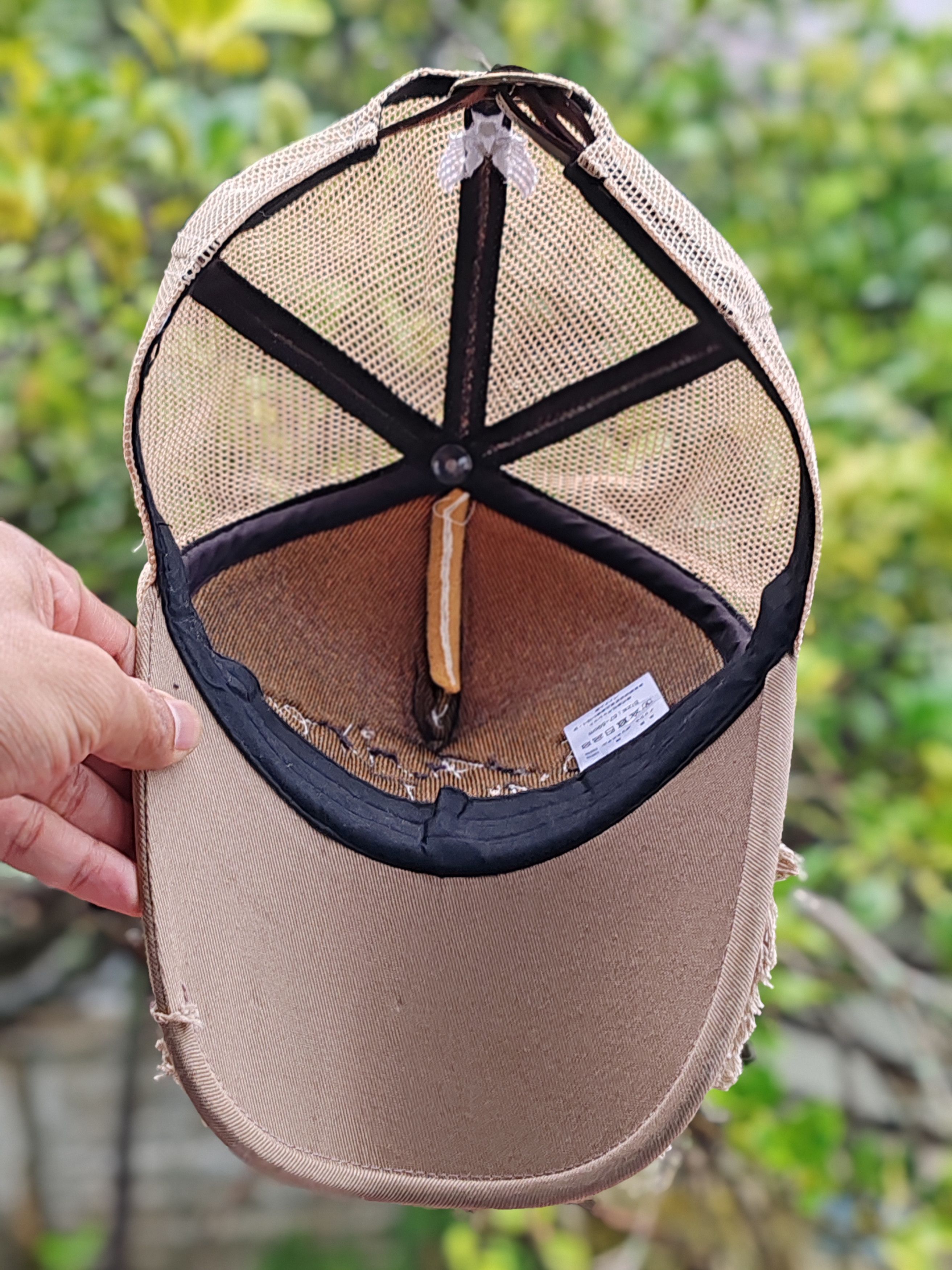 Avirex Avirex Distressed stlye trucker hat cap Size ONE SIZE - 6 Thumbnail