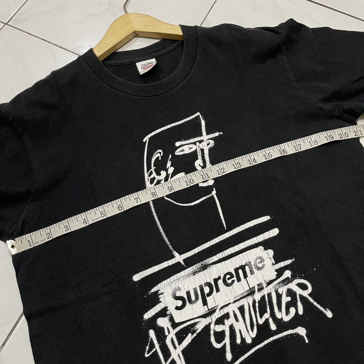 Jean Paul Gaultier × Supreme Supreme jean paul gaultier box logo tee Size US M / EU 48-50 / 2 - 7 Thumbnail