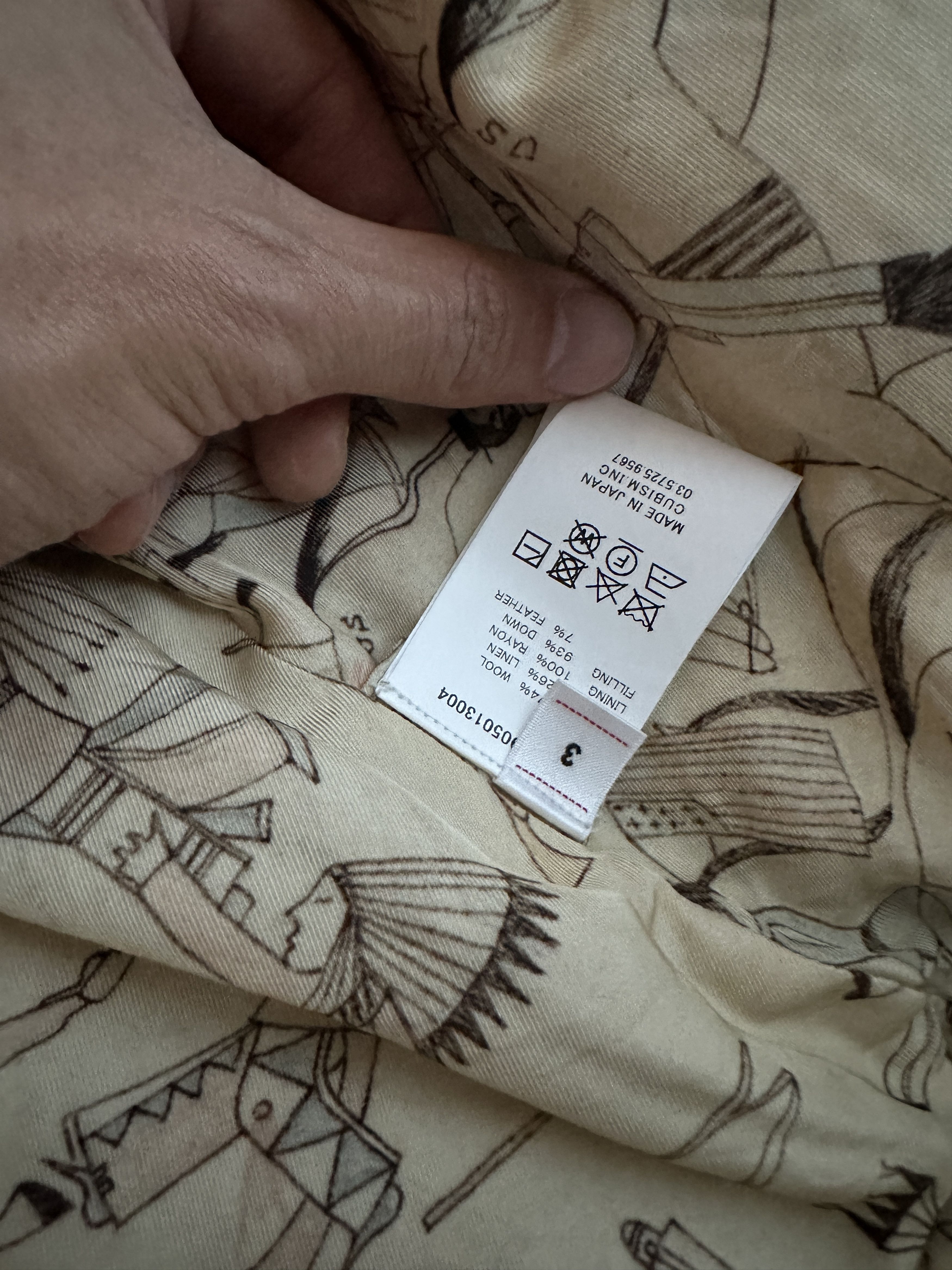 Visvim visvim 23aw ict kerchief down jacket Size US L / EU 52-54 / 3 - 5 Thumbnail