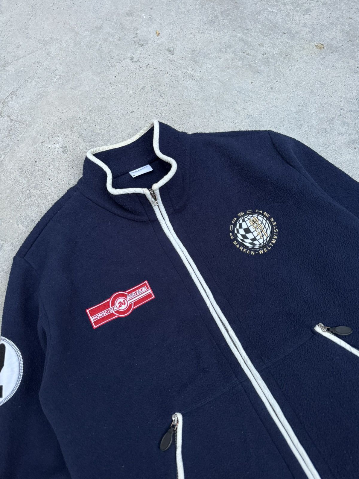 Porsche Design ARCHIVAL! Porsche Design Racing Fleece Jacket Size US M / EU 48-50 / 2 - 11 Thumbnail