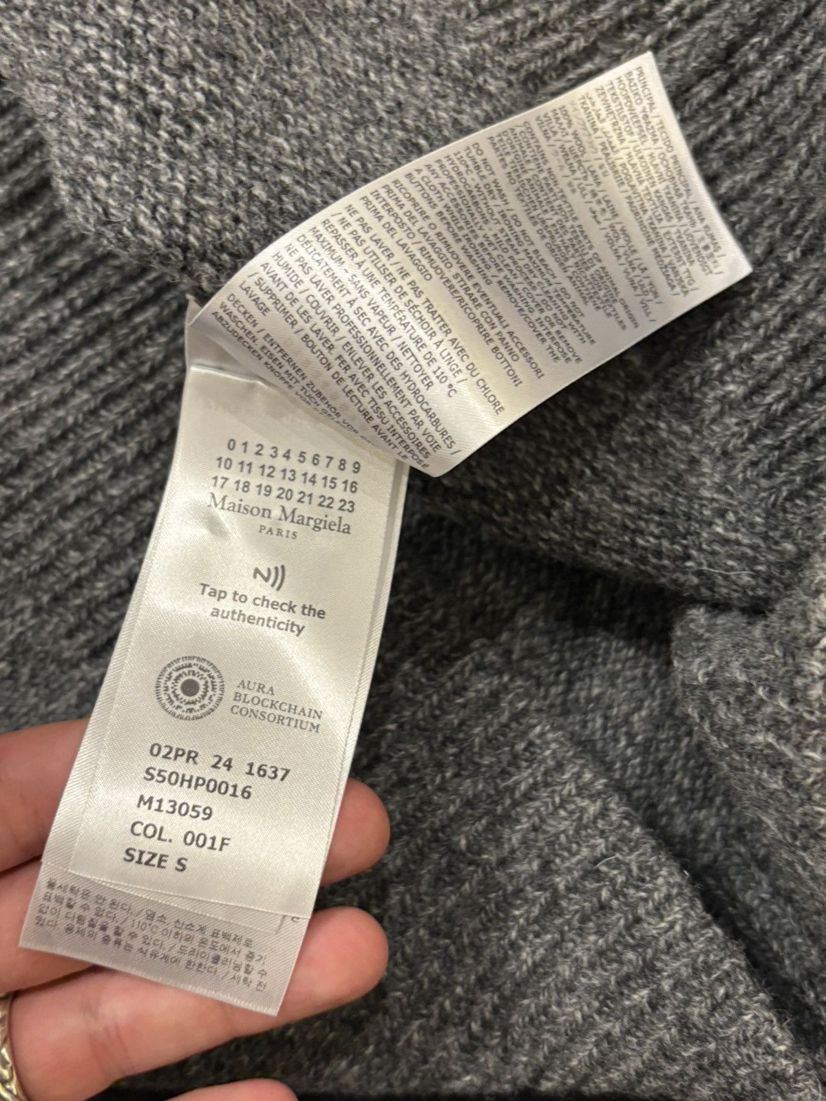 Maison Margiela Maison Margiela Knit Cardigan Size US S / EU 44-46 / 1 - 5 Thumbnail