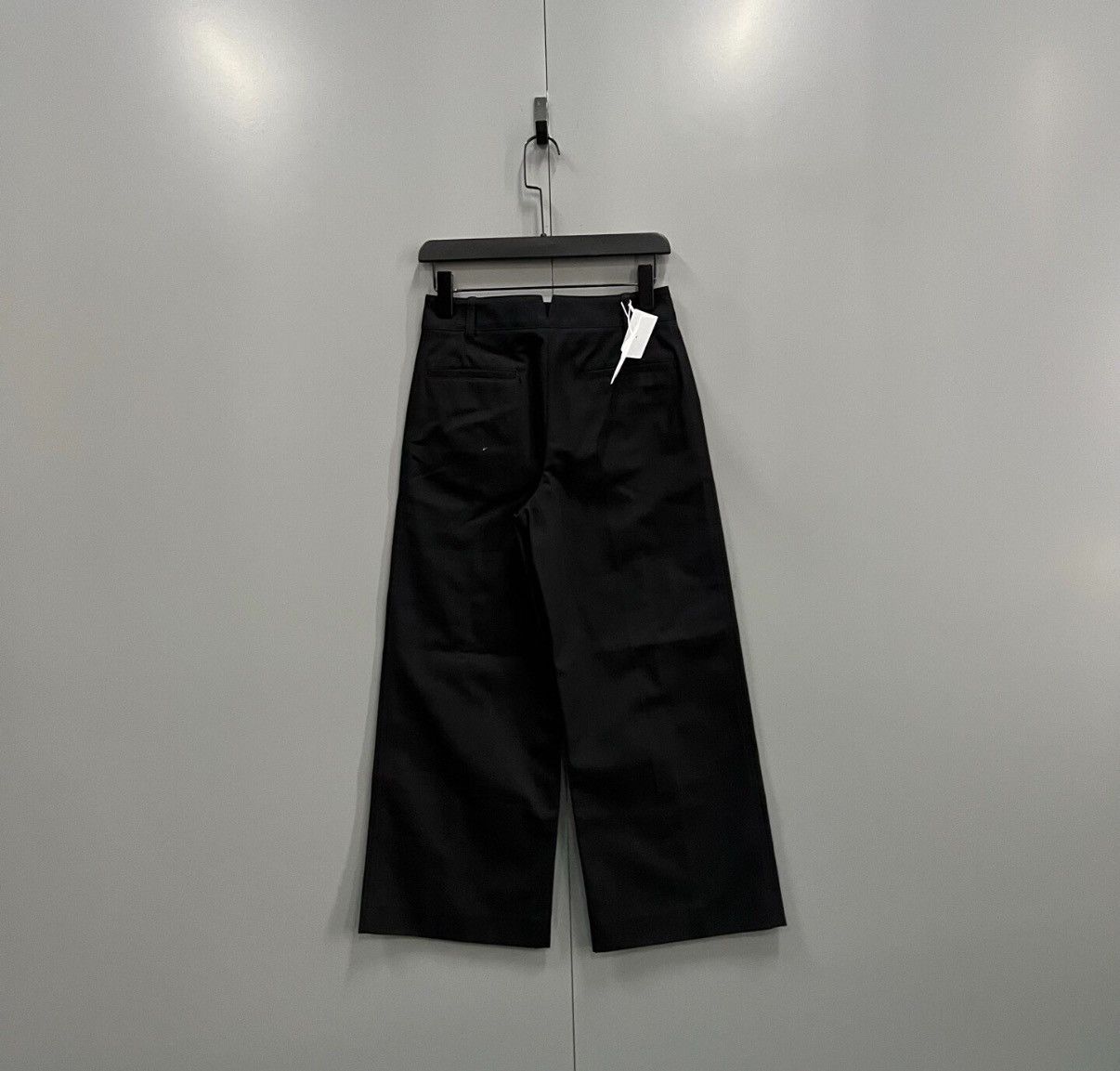 Hermes Hermès Black Wide-Leg Pants J41 Size 24" / US 00 / IT 34 - 2 Thumbnail